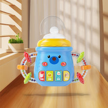 Load image into Gallery viewer, Sensory Soothing Bottle Rattle with Lights &amp; Music – Calming Teether