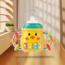 Load image into Gallery viewer, Sensory Soothing Bottle Rattle with Lights &amp; Music – Calming Teether