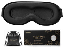 Load image into Gallery viewer, FACEMOON 3D Sleep Mask for Sleeping | 100% Blackout Eye Mask for Women