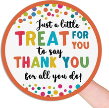 Load image into Gallery viewer, Thank You Treat Stickers 120PCS 1.6 Inch, Teacher Appreciation Labels
