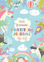 Load image into Gallery viewer, The 3 Minute Gratitude Journal for Kids, (Paperback)