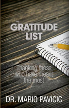 Load image into Gallery viewer, The Gratitude List: Thanking Those Who Have Meant The Most, (Paperback
