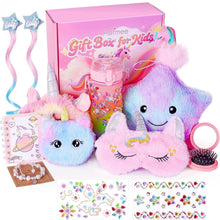 Load image into Gallery viewer, Aofmee Unicorn Gift for Girls, 12 Pcs Beauty Spa Gifts Baskets Set wit