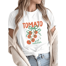 Load image into Gallery viewer, Women Happy To See Your Face Retro Smile Graphic Fun Tees Tops Round N