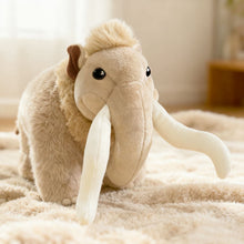 Load image into Gallery viewer, Woolly Mammoth Plush Toy,Realistic Dinosaur Toy,Soft Stuffed Animal,Ki