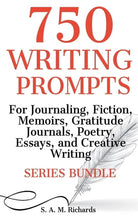 Load image into Gallery viewer, Writing Prompts 750 Writing Prompts For Journaling, Fiction, Memoirs,
