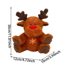 Load image into Gallery viewer, Glowing Breathing LED Light Up Stuffed Animal Soothing Cuddle Companio