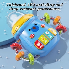 Load image into Gallery viewer, Sensory Soothing Bottle Rattle with Lights &amp; Music – Calming Teether