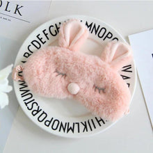 Load image into Gallery viewer, TINKER Cute Cartoon Animal Rabbit Sleeping Eye Mask, Soft Comfortable