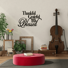 Load image into Gallery viewer, HELLOYOUNG Metal Wall Sign Farmhouse Decor Personalized Christian Scri