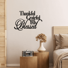 Load image into Gallery viewer, HELLOYOUNG Metal Wall Sign Farmhouse Decor Personalized Christian Scri