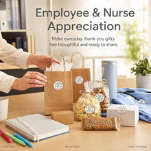 Load image into Gallery viewer, Thank You Treat Stickers 120PCS 1.6 Inch, Teacher Appreciation Labels