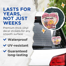 Load image into Gallery viewer, (2 Pack) Iced Coffee Stickers - Gratitude Stickers - Positive Vibes St