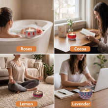 Load image into Gallery viewer, BYXAS 4 Pack Candles for Home Scented Aromatherapy Candles Gifts Set f