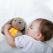 Load image into Gallery viewer, WLAGOOD Cry Activated Sensor Bedtime Soother,Short Plush Breathing Bun