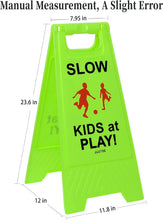 Load image into Gallery viewer, Juztec Slow Children at Play Safety Signs For Street, Kids At Play Sig