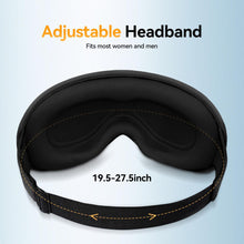 Load image into Gallery viewer, FACEMOON 3D Sleep Mask for Sleeping | 100% Blackout Eye Mask for Women
