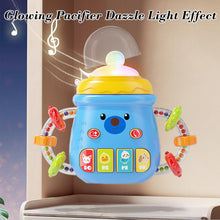 Load image into Gallery viewer, Sensory Soothing Bottle Rattle with Lights &amp; Music – Calming Teether