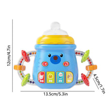 Load image into Gallery viewer, Sensory Soothing Bottle Rattle with Lights &amp; Music – Calming Teether