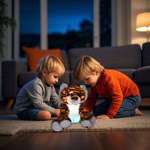 Load image into Gallery viewer, 7.9in Glow-in-The-Dark Tiger Plush - Color Changing LED Night Light St
