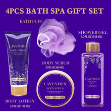 Load image into Gallery viewer, Body &amp; Earth Bath Body Care Gift Sets for Women with Travel toiletry B