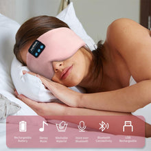 Load image into Gallery viewer, Joythink Sleep Headphones Bluetooth Sleep Mask Silk Kids Children Head
