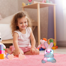 Load image into Gallery viewer, Glow Bunny Plush Toy Night Light Stuffed Animal with Adjustable Bright