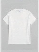 Load image into Gallery viewer, Minimalist Peace Sign Smile Graphic Tee | Bright Orange Happy Face on