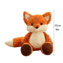 Load image into Gallery viewer, Fluffy Stuffed Toys, Plush Stuffed Animals, Rose, Brown Paw Pads, Sitt