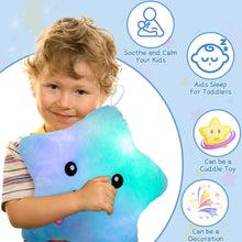 Load image into Gallery viewer, Monebena Sensory Toys for Kids with Autism,14" Twinkle Star Plush Pill