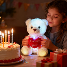 Load image into Gallery viewer, LED Light Up Stuffed Bear Sleep Toy,Plush Soft Night Light,Soft&amp;Huggab