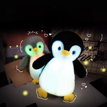 Load image into Gallery viewer, Light up Penguin Stuffed Animal Glow Perky Adorable LED Floppy Plush T