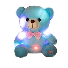 Load image into Gallery viewer, Color Changing Glow Bear Plush Toy with Light - Blue LED Night Light S