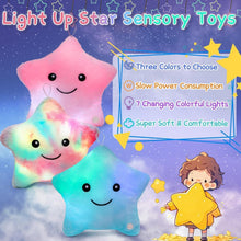 Load image into Gallery viewer, Monebena Sensory Toys for Kids with Autism,14" Twinkle Star Plush Pill