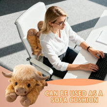 Load image into Gallery viewer, Cow Plush Toy | Highlands Cow Gift Soft Toy | Cow Stuffed Animal Pillo