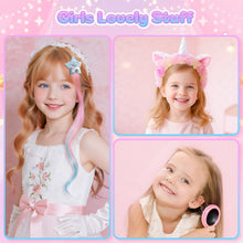 Load image into Gallery viewer, Aofmee Unicorn Gift for Girls, 12 Pcs Beauty Spa Gifts Baskets Set wit