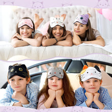 Load image into Gallery viewer, TELOLY 2Pcs Sleep Mask,Soft Relaxation Kids Sleep Mask,Comfortable Eye