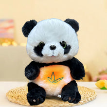 Load image into Gallery viewer, Sioweci Panda Bear Plush Toy with Sound Light Sensing Soft Comfortable