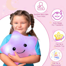 Load image into Gallery viewer, Monebena Sensory Toys for Kids with Autism,14" Twinkle Star Plush Pill