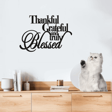 Load image into Gallery viewer, HELLOYOUNG Metal Wall Sign Farmhouse Decor Personalized Christian Scri