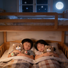 Load image into Gallery viewer, Interactive Cat Plush Breathing Light Sleep Companion Soft Cuddly Mult