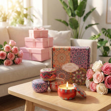 Load image into Gallery viewer, BYXAS 4 Pack Candles for Home Scented Aromatherapy Candles Gifts Set f