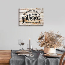 Load image into Gallery viewer, Farmhouse Dining Room Wall Art Gather Signs for Home Decor Kitchen Pic