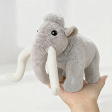 Load image into Gallery viewer, Woolly Mammoth Plush Toy,Realistic Dinosaur Toy,Soft Stuffed Animal,Ki