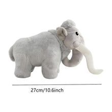 Load image into Gallery viewer, Woolly Mammoth Plush Toy,Realistic Dinosaur Toy,Soft Stuffed Animal,Ki
