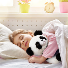 Load image into Gallery viewer, Breathing Sound Light Music Soothing Sleep Doll Cute Coaxing Plush Toy