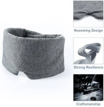 Load image into Gallery viewer, 100% Handmade Cotton Sleep Mask Blackout - Comfortable &amp; Breathable Ey