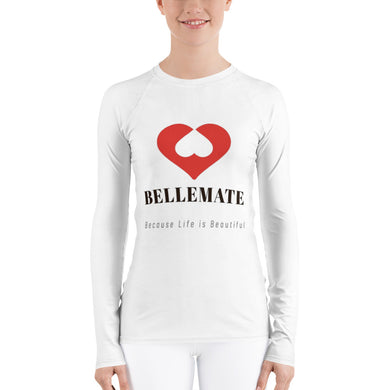 BELLEMATE Women's Rash Guard